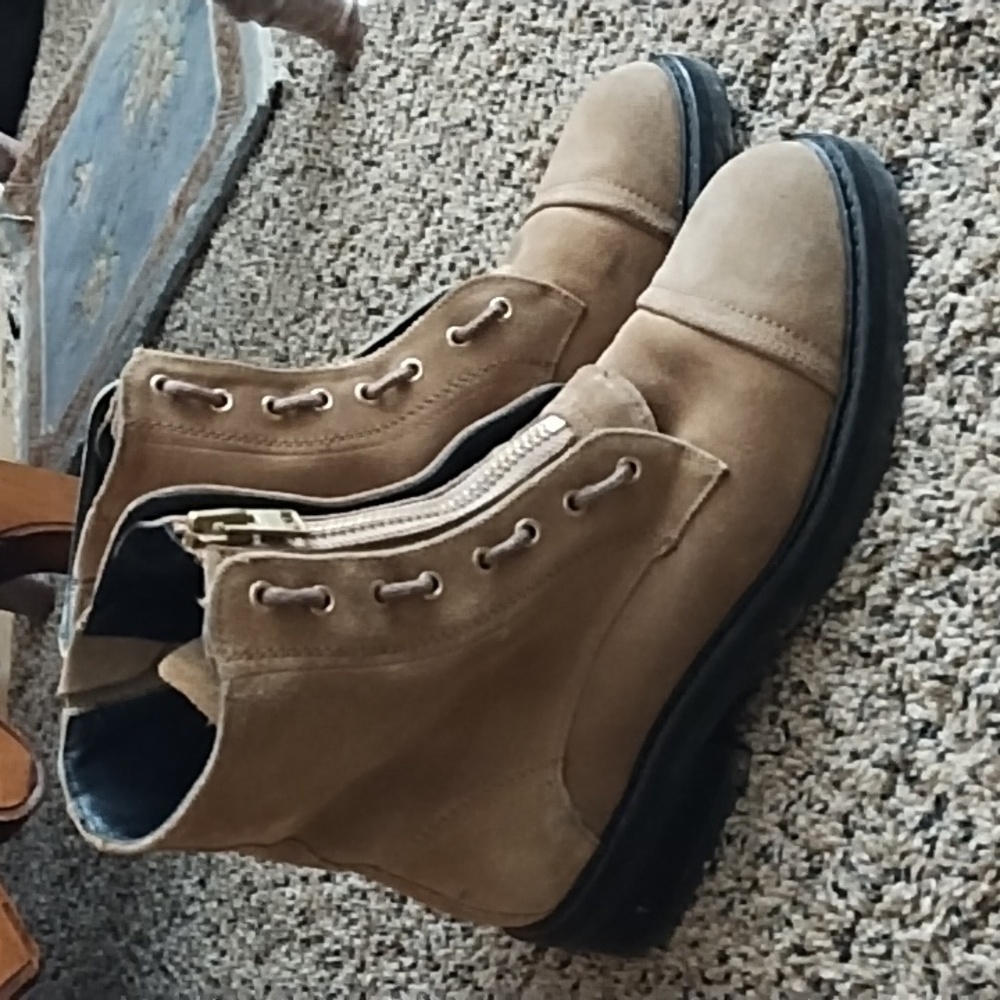 Allsaints Suede Combat boots size 39
